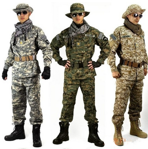 Traje de caza de camuflaje militar de la ropa de pesca de los hombres Camo  traje CP 3XL 95-105kg : : Moda