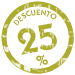 descuento 25%