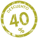 descuento 40%