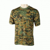 Art. nº 101 - Camiseta de algodón 100% en camuflaje digital 
