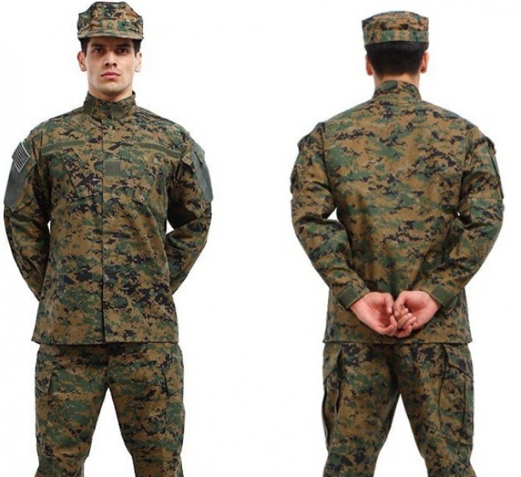 Art. nº 14-1941 Traje militar de camuflaje digital  Mod. TR01-008