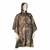 Art. nº 40 B - Poncho impermeable de Nylon rip-stop en camuflaje