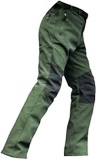 Art. nº  186 - Pantalón técnico de caza con rodilla preformada. Solo en color verde oliva.