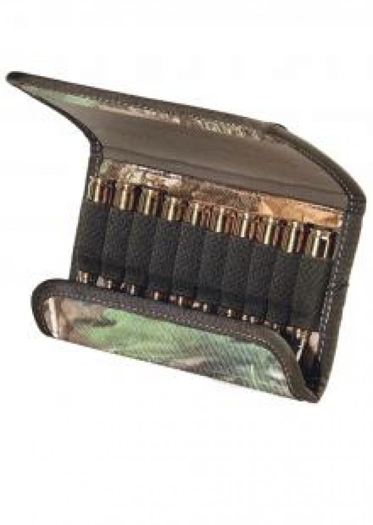 Art. nº 110 - Canana de cinturón para balas con cierre magnético en camu verde